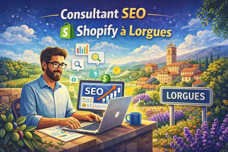 consultant SEO Shopify Lorgues